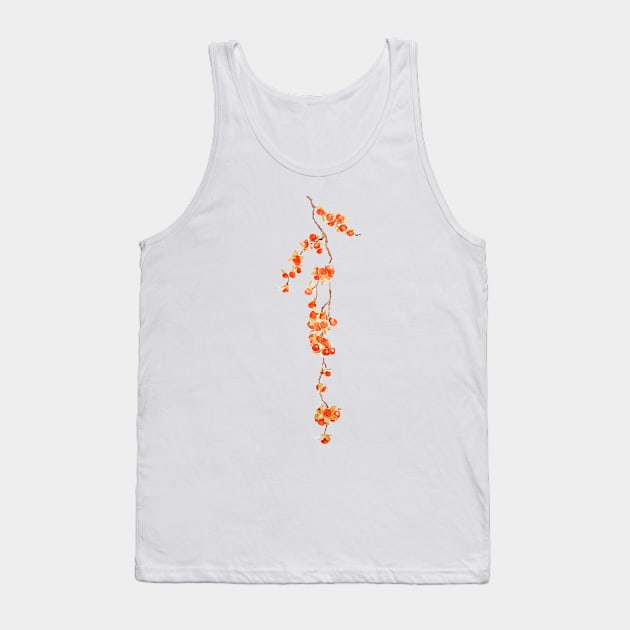 orange Tank Top by colorandcolor